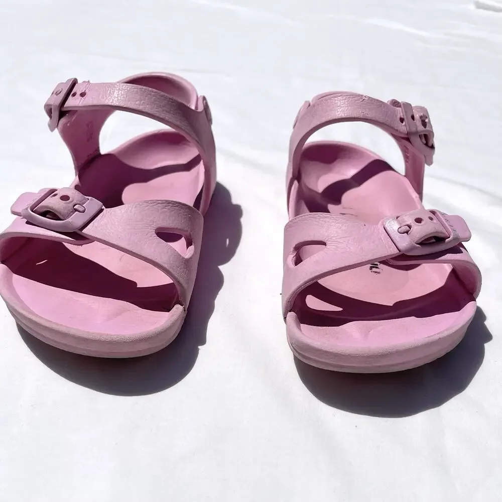 Birkenstock Rio Essentials Eva Sandals Girls 29 Bubblegum Pink